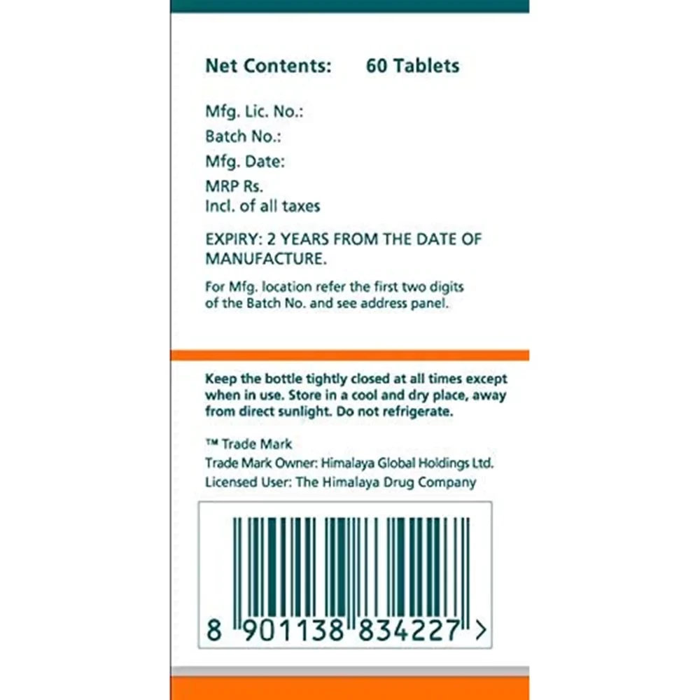 Himalaya Wellness Pure Herbs Neem Skin Wellness, 60 Tablets-5.webp